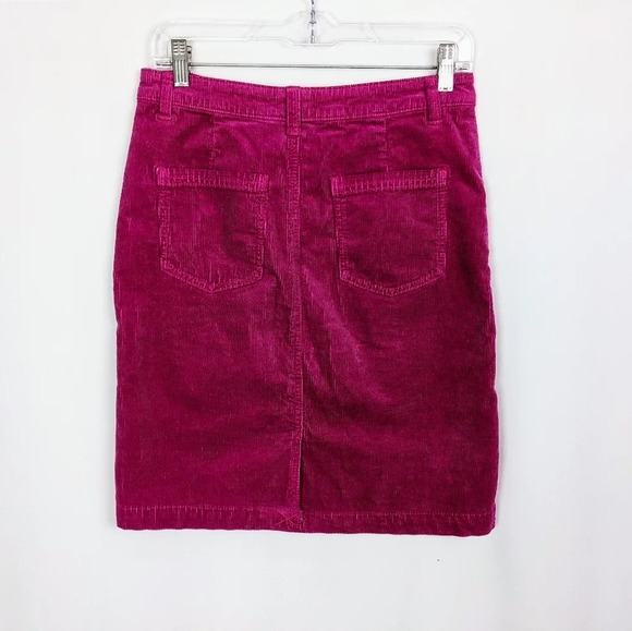 Anthropologie Pilcro and the Letterpress Talia Corduroy Mini Skirt Button Up 2 - Picture 8 of 12